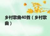 乡村歌曲40首（乡村歌曲）