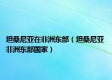 坦桑尼亚在非洲东部（坦桑尼亚 非洲东部国家）