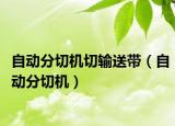 自动分切机切输送带（自动分切机）