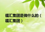 福汇集团是做什么的（福汇集团）