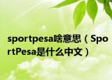 sportpesa啥意思（SportPesa是什么中文）