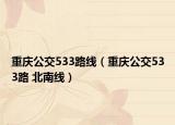 重庆公交533路线（重庆公交533路 北南线）