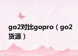 go2对比gopro（go2货源）