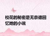 校花的秘密是无奈德回忆她的小说