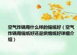 空气炸锅用什么样的锡纸好（空气炸锅用锡纸好还是烘焙纸好详细介绍）