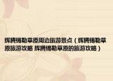 辉腾锡勒草原周边旅游景点（辉腾锡勒草原旅游攻略 辉腾锡勒草原的旅游攻略）