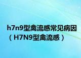 h7n9型禽流感常见病因（H7N9型禽流感）