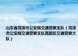 山东省菏泽市公安局交通警察支队（菏泽市公安局交通警察支队高新区交通警察大队）