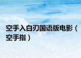 空手入白刃国语版电影（空手指）
