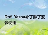 Dnf  Yasna补丁肿了安装使用