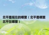 北平是现在的哪里（北平是哪里 北平在哪里）