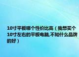 10寸平板哪个性价比高（我想买个10寸左右的平板电脑,不知什么品牌的好）