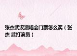 张杰武汉演唱会门票怎么买（张杰 武打演员）