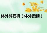 体外碎石机（体外授精）