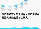 僵尸危机双人怎么操作（僵尸危机6能双人吗能的话怎么双人）