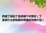 药用丁香和丁香茶哪个对胃好（丁香茶什么时候喝对胃最好详细介绍）