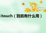 itouch（到底有什么用）