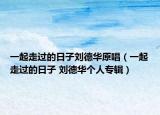 一起走过的日子刘德华原唱（一起走过的日子 刘德华个人专辑）