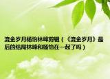 流金岁月杨怡林峰剪辑（《流金岁月》最后的结局林峰和杨怡在一起了吗）