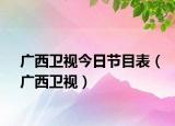 广西卫视今日节目表（广西卫视）