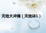 天地大冲撞（天地诀1）