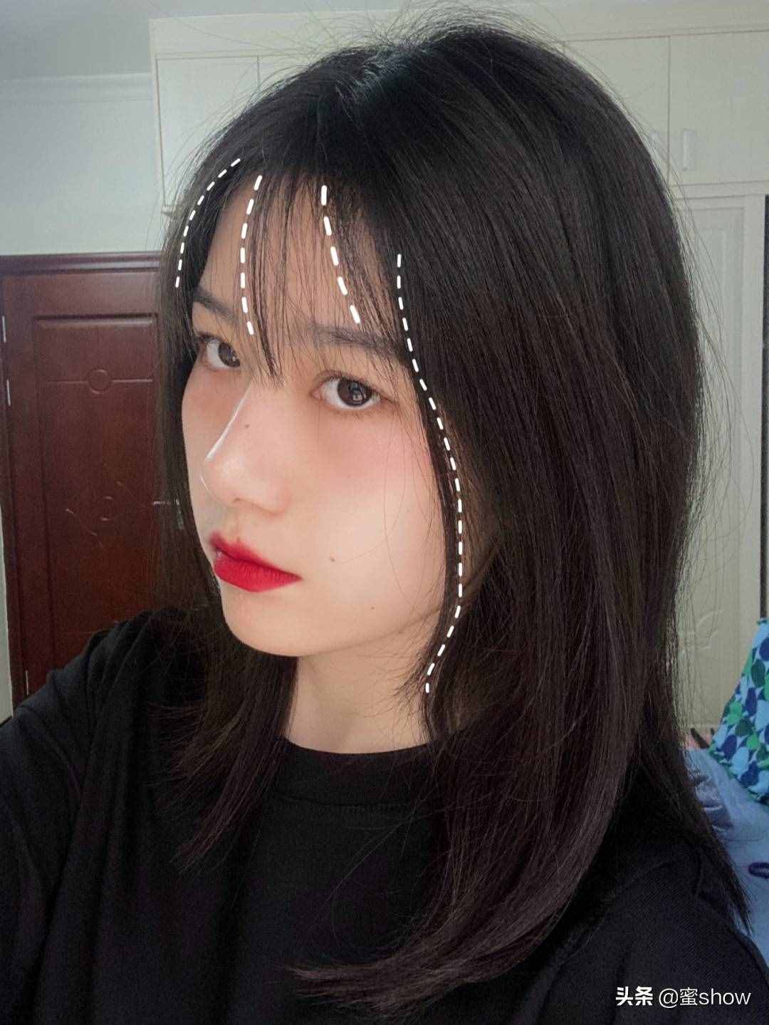 超全减龄短发发型参考，空气刘海教程，在家自己就能做出来