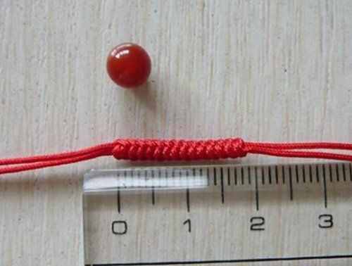 幸运漂亮小红绳手链，附详细教程