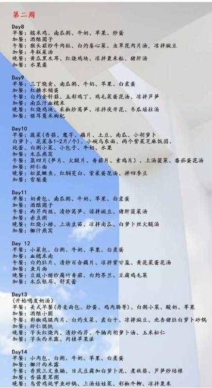 35天金牌月嫂月子餐食谱大全，健康好吃又营养！收藏备用吧