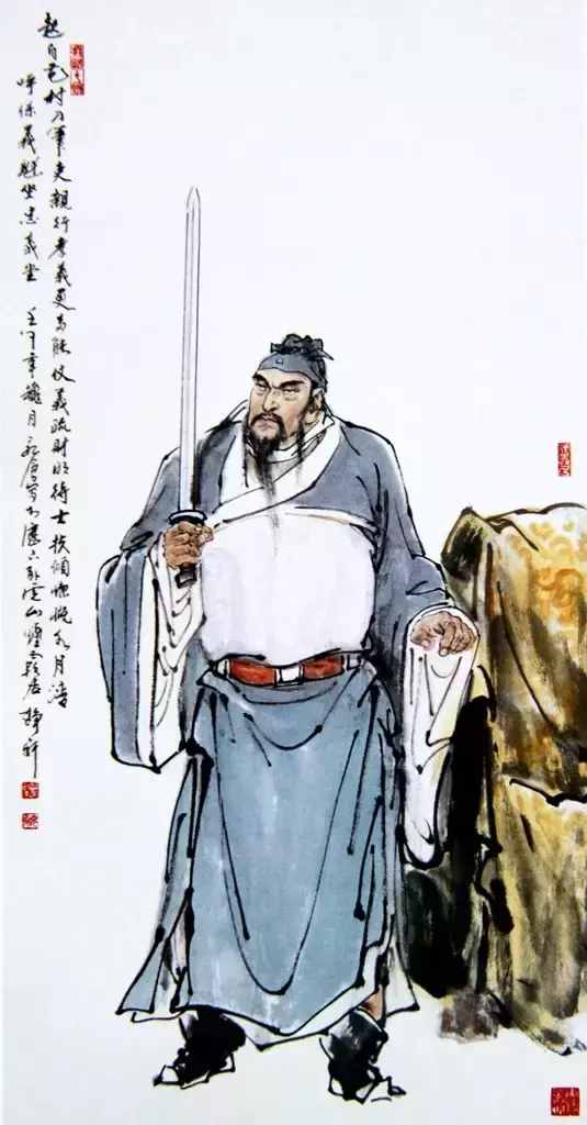 水浒英雄人物108将全图！大气磅礴！