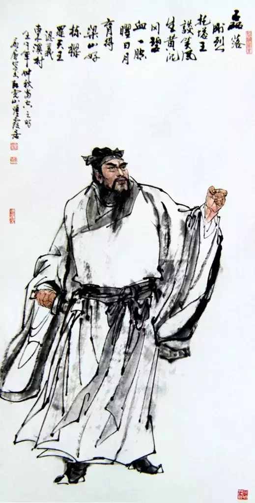 水浒英雄人物108将全图！大气磅礴！