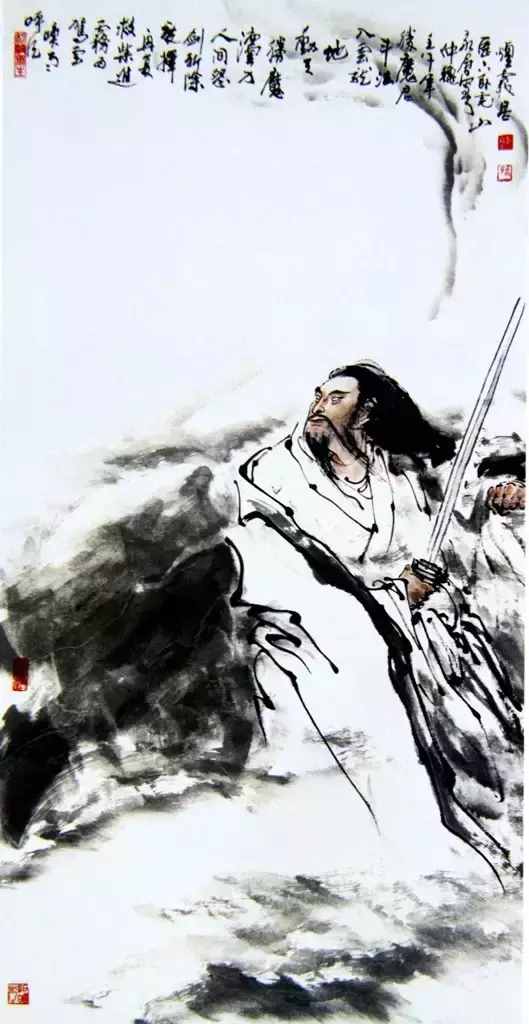 水浒英雄人物108将全图！大气磅礴！