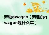 奔驰gwagen（奔驰的gwagon是什么车）