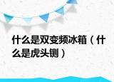 什么是双变频冰箱（什么是虎头铡）