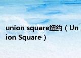 union square纽约（Union Square）