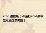cmd 进度条（vb运行cmd命令显示进度条問題）