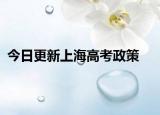 今日更新上海高考政策