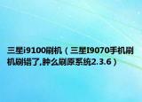三星i9100刷机（三星I9070手机刷机刷错了,肿么刷原系统2.3.6）