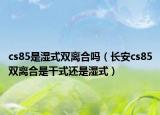 cs85是湿式双离合吗（长安cs85双离合是干式还是湿式）