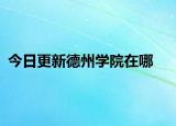 今日更新德州学院在哪