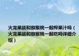 火龙果能和猕猴桃一起榨果汁吗（火龙果能和猕猴桃一起吃吗详细介绍）
