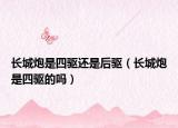 长城炮是四驱还是后驱（长城炮是四驱的吗）