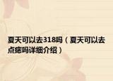 夏天可以去318吗（夏天可以去点痣吗详细介绍）
