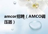 amcor招聘（AMCO调压器）