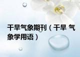 干旱气象期刊（干旱 气象学用语）