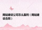 网站建设公司怎么盈利（网站建设合同）