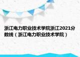 浙江电力职业技术学院浙江2021分数线（浙江电力职业技术学院）