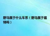 野马属于什么车系（野马属于福特吗）