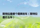 斯特拉是哪个国家的车（斯特拉是什么车）