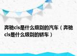 奔驰cls是什么级别的汽车（奔驰cls是什么级别的轿车）