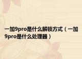 一加9pro是什么解锁方式（一加9pro是什么处理器）